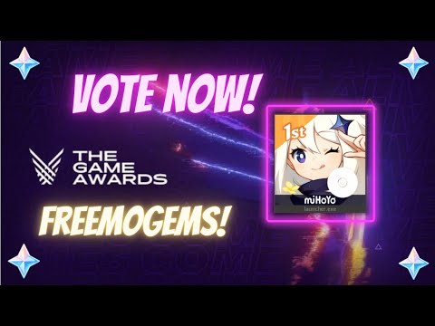 Genshin Impact voters at The Game Awards get free Primogems