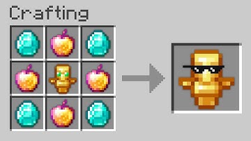 Minecraft UHC but I secretly craft a HACKER TOTEM...