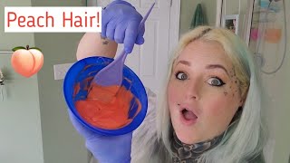 Peach Hair w/arctic fox | This didn&#39;t go as planned