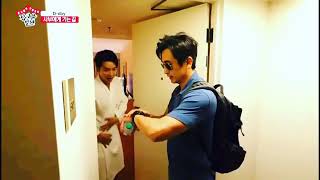 Lee Seunggi surprise reaction after master Cha In Pyo early visit to his hotel room😂😂😂
