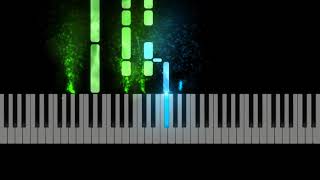 Video thumbnail of "Justin Bieber "Lifetime" Piano Sheet Music Synthesia Preview - D Major"