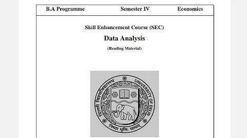 #BA program #smastare 4 #Revision video #Economic ( data analysis) DU