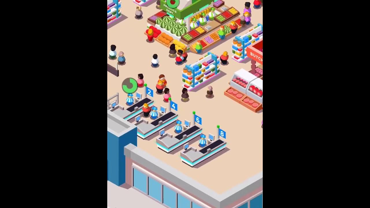 Idle supermarket tycoon shop