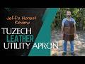 Tuzech leather utility apron review