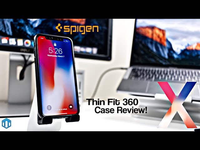 iPhone X Spigen Thin Fit 360 Case Review!