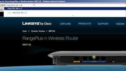 linksys wireless router wrt110 setup part 1