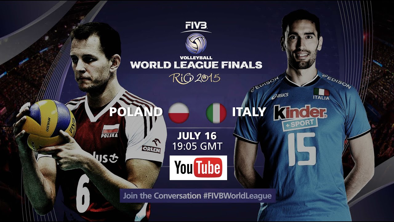 Live Poland vs Italy - FIVB Volleyball World League Final 2015
