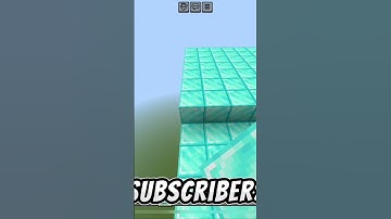 Day 17 of adding one diamond block per subscriber in Minecraft until we hit 100k subs #minecraft