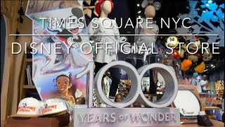 Disney Official New York Store Tour & Walkthrough | Times Square NYC - February 2023 #disney #nyc