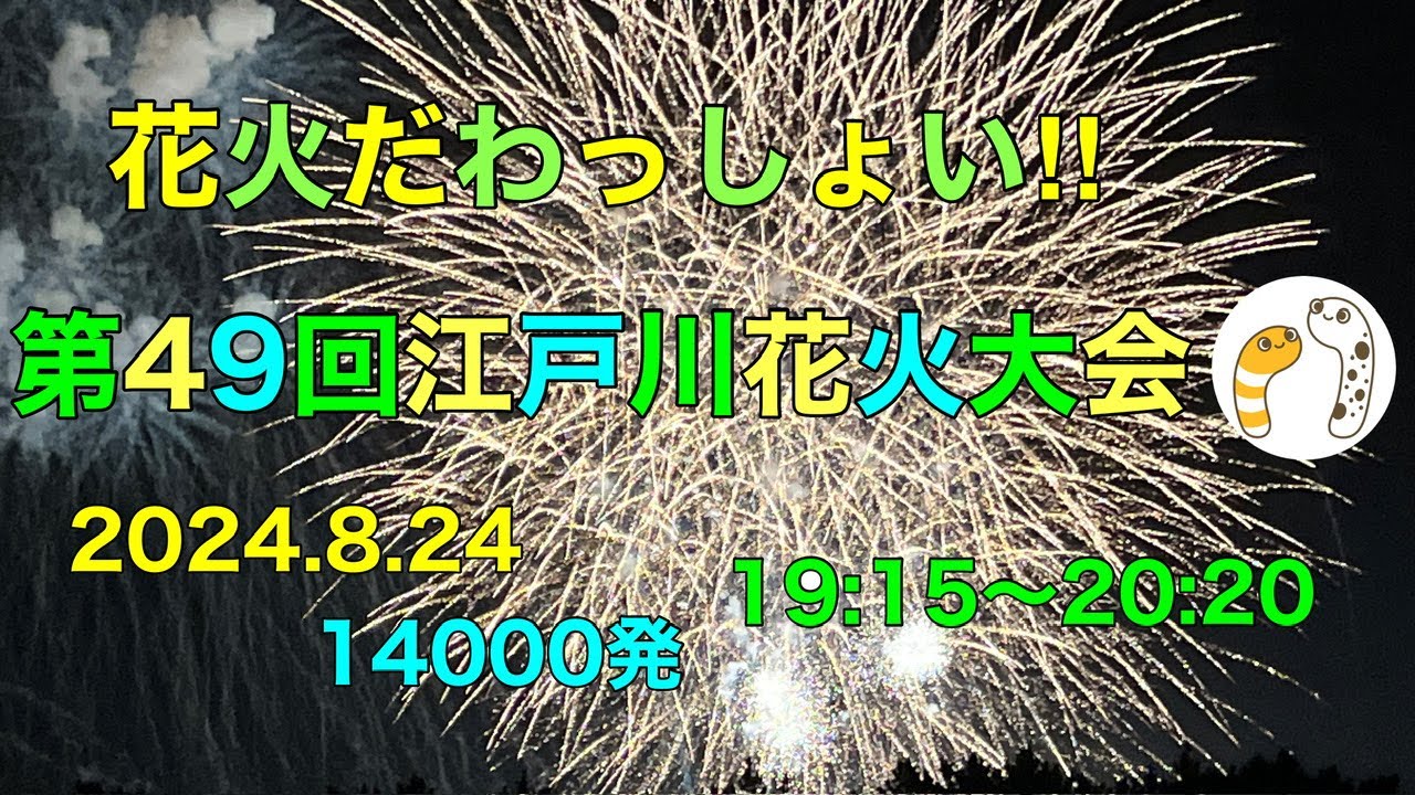 第49回江戸川花火大会②【のぞみさくら火星人】 サムネイル