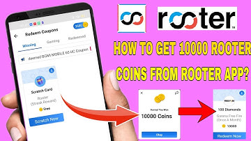 Rooter app mega rewards scratch card | How to get more rooter coins
