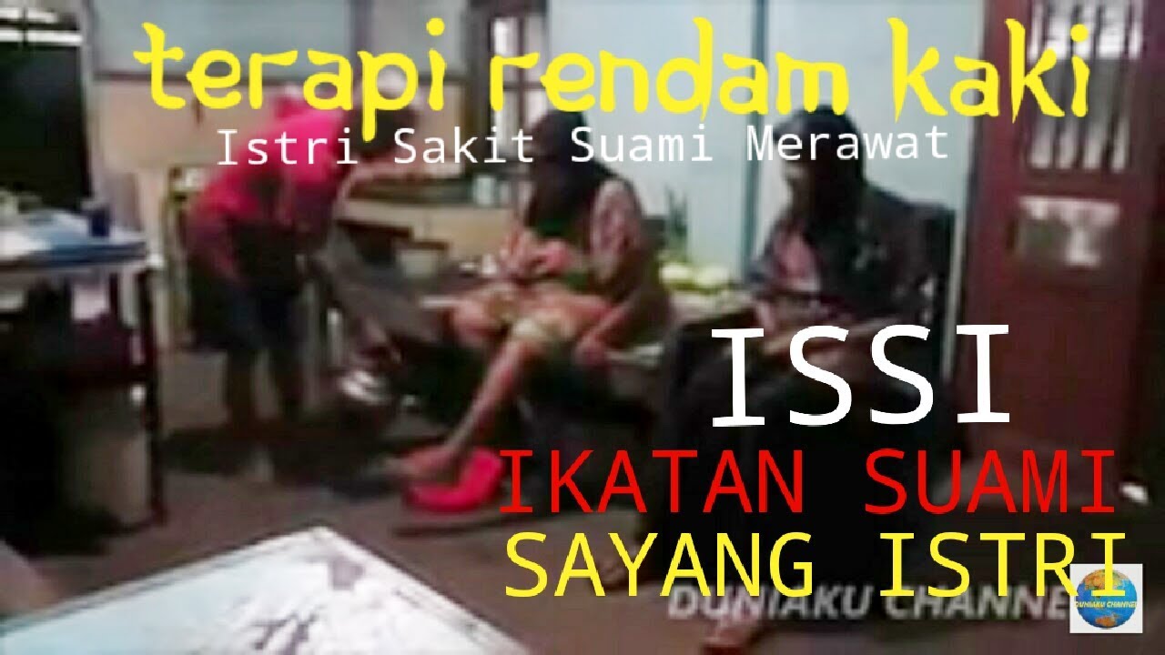 Terharu Suami Sayang Istri Terapi Rendam Kaki Youtube