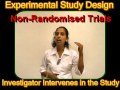 Experimental Study Design... A Quick Overview !!!!