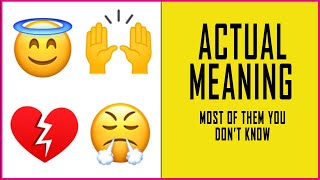 When To Use Your Favourite Emoji and Their Meaning | Emoji Names And Their Meanings - PART 1 screenshot 4