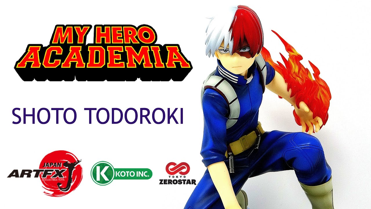 My Hero Academia Shoto Todoroki Artfx J Youtube My Hero Academia Shoto Todoroki Artfx J Youtube