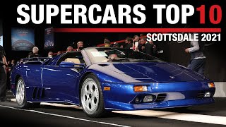 SUPERCARS TOP 10: The best-selling supercars at the 2021 Scottsdale Auction