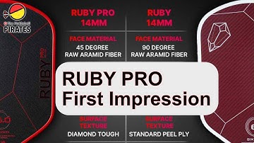 Six Zero Ruby Pro First Impression Review