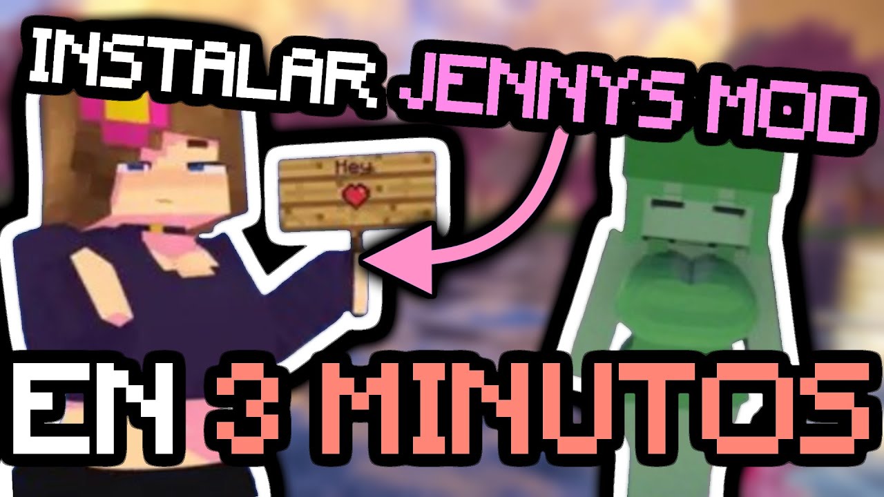 Como INSTALAR el Mod de JENNYS MOD (en 3 MINUTOS!) - YouTube