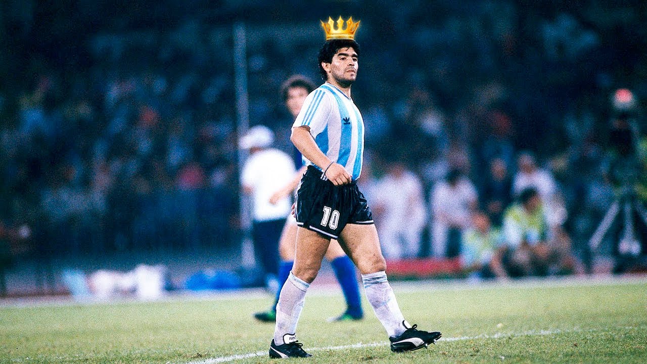 Maradona was not from this planet  👽 - YouTube