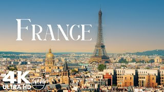 Beautiful scenery FRANCE - Scenic Relaxation Film With Calming Music - 4K HD video
