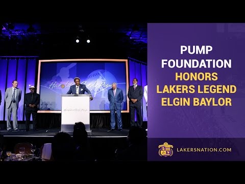Lakers Legend Elgin Baylor Honored By Pump Foundation