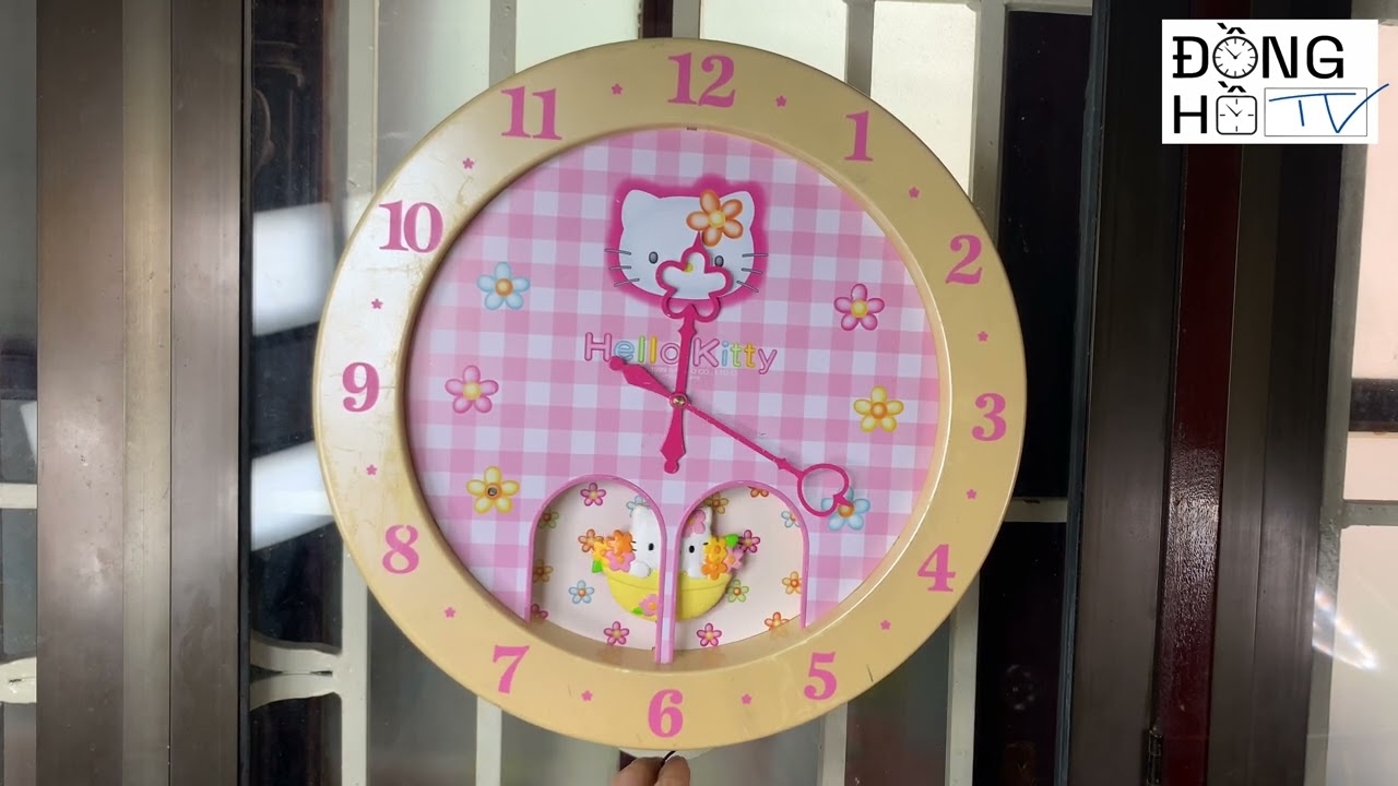 All melody with motion hand in CITIZEN Hello Kitty 4MH756 Đồng hồ
