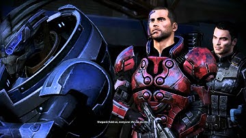 Mass Effect 3 - Priority Earth cutscenes. Final Battle. Synthesis Ending