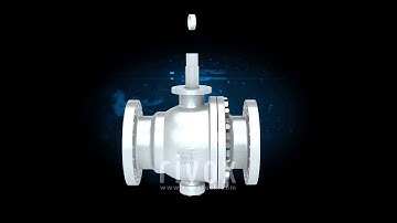 Ball Valve Machine Working Process Assembly 3D Animation Video by www.rivox.in