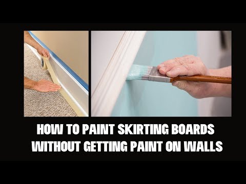 How To Paint Skirting Boards Without Getting Paint On Walls | Skirting World