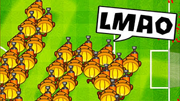 I decided to *TROLL* this noob in Bloons TD Battles (FUNNY)