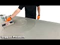 How To Make A Wood Table Look Like A Concrete Top Using An Easy DIY System | Concrete Countertop Kit