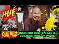  hu  je bois le th avec un moine super sympa  vietnam vlog voyage asie djipocket3