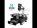 BGA rework machine with touchscreen DH-380 for PS4 and mobile phone repairing