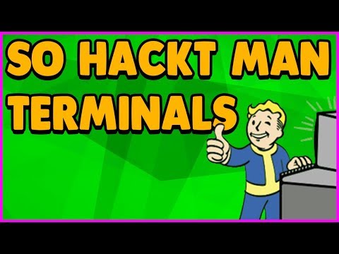 Video: So hacken Sie ein Computerterminal in Fallout 3: 8 Schritte