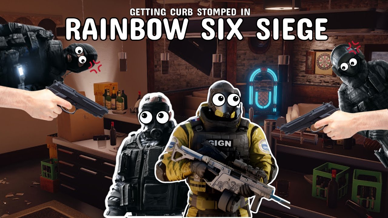 GETTING CURB STOMPED | Rainbow Six Siege - YouTube