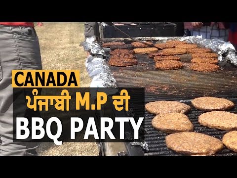 Community BBQ With MP Randeep Sarai || Surrey || Canada || TV Punjab || Purneet Kaur