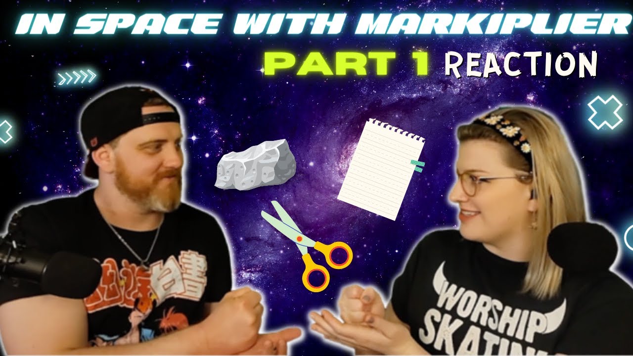 In Space with @markiplier : Part 1 | ROCK PAPER SCISSORS | HatGuy & Nikki react