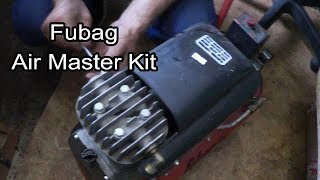 Ремонт компрессора Fubag Air Master Kit || Замена поршня