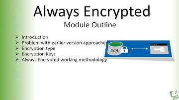 Always Encrypted Module Overview
