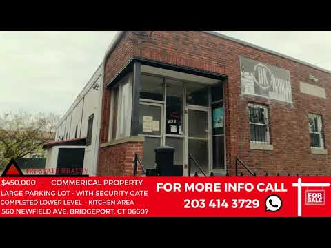 560 NEWFIELD AVE, Bridgeport, CT home video tour
