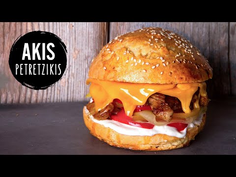 Gyros Burger | Akis Petretzikis