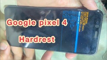 How To Factory Reset Google Pixel 4 - Hard Reset