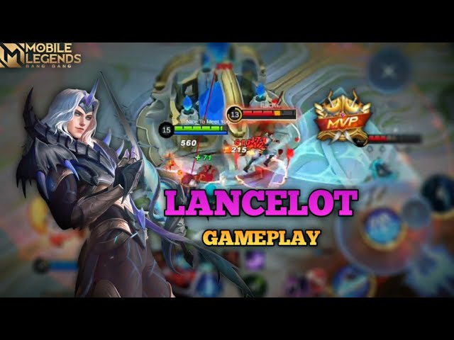 LANCELOT NEW EPIC SKIN EMPYREAN FLAME | MLBB LANCELOT GAMEPLAY class=