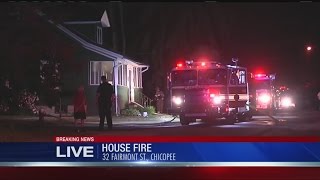 House fire in Chicopee