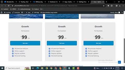 How to create pricing table in wpbakery wordpress website only just in 4 minutes
