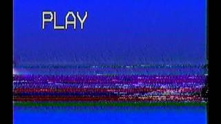 Free Video Real Vhs Tracking Glitch And Play Logo For Edition Purposes