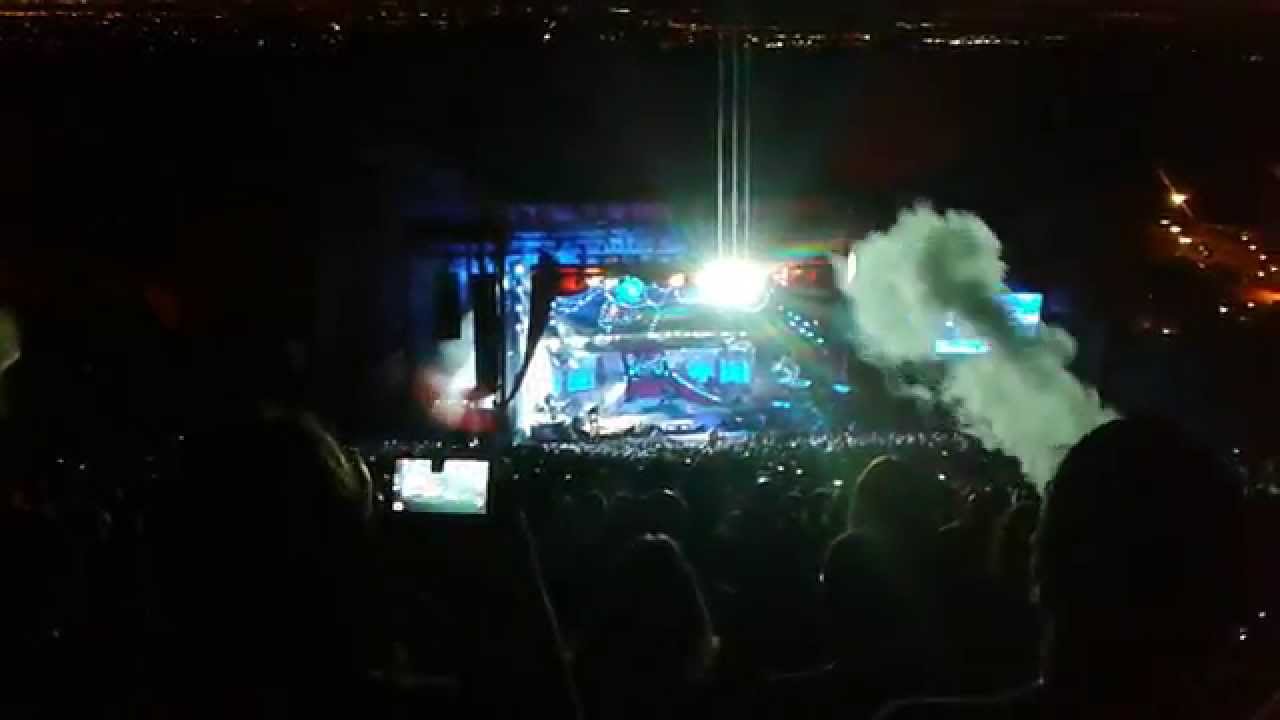 Slipknot opening song Red Rocks 2015 YouTube