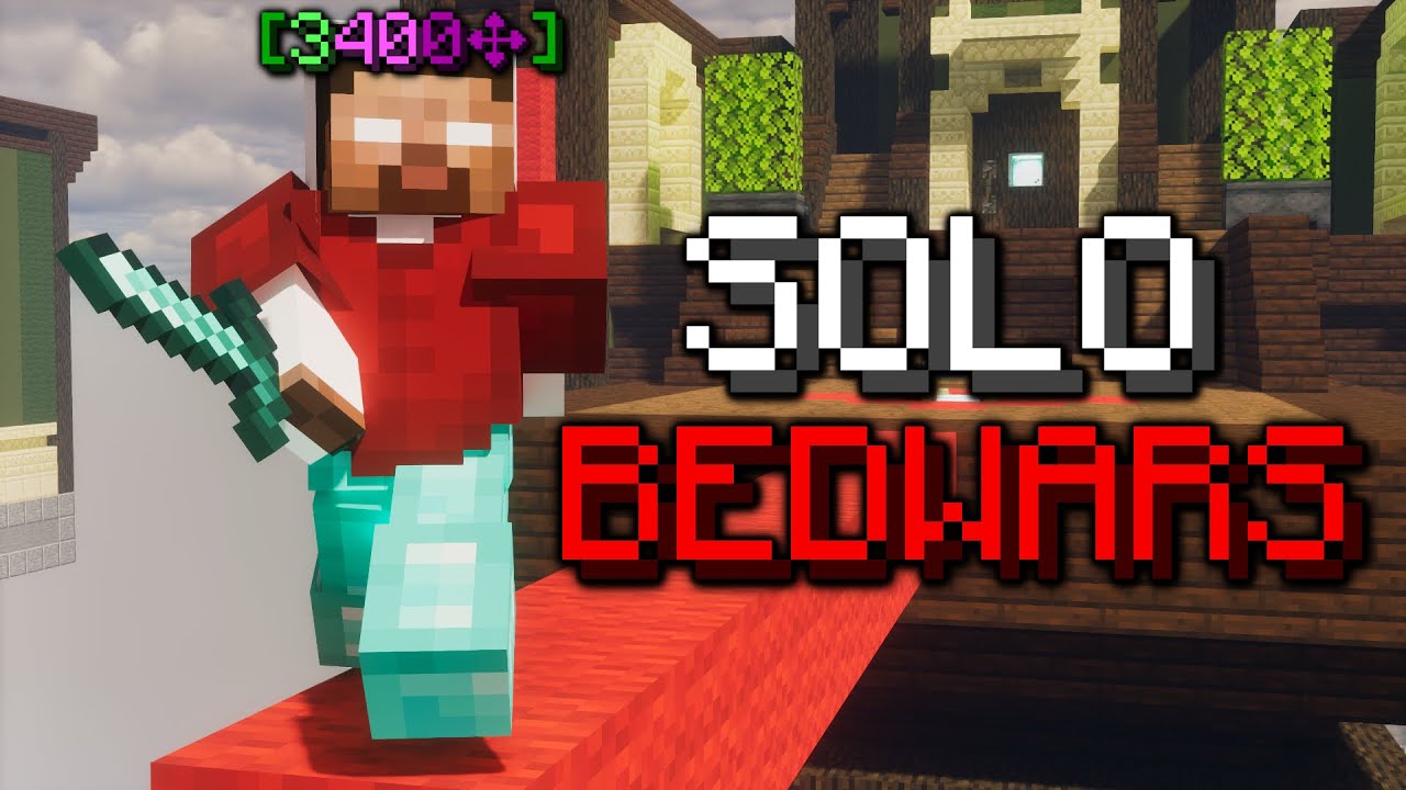 Solo Bedwars Grinding (Uncut)