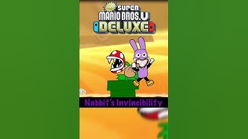 Nabbit really is like this in New Super Mario Bros. U Deluxe 💀#supermario #mario #shorts