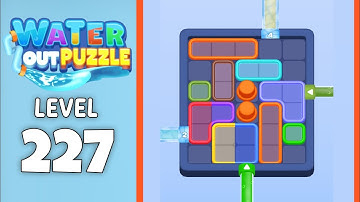 Water Out Puzzle level 227 solution 